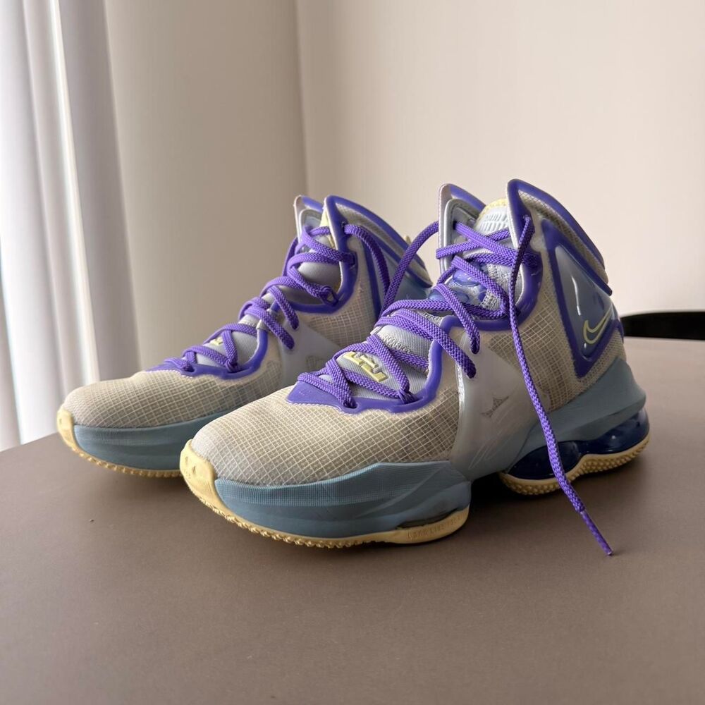 Nike LeBron 19 GS 'Easter' basketball shoe US Youth Size 7